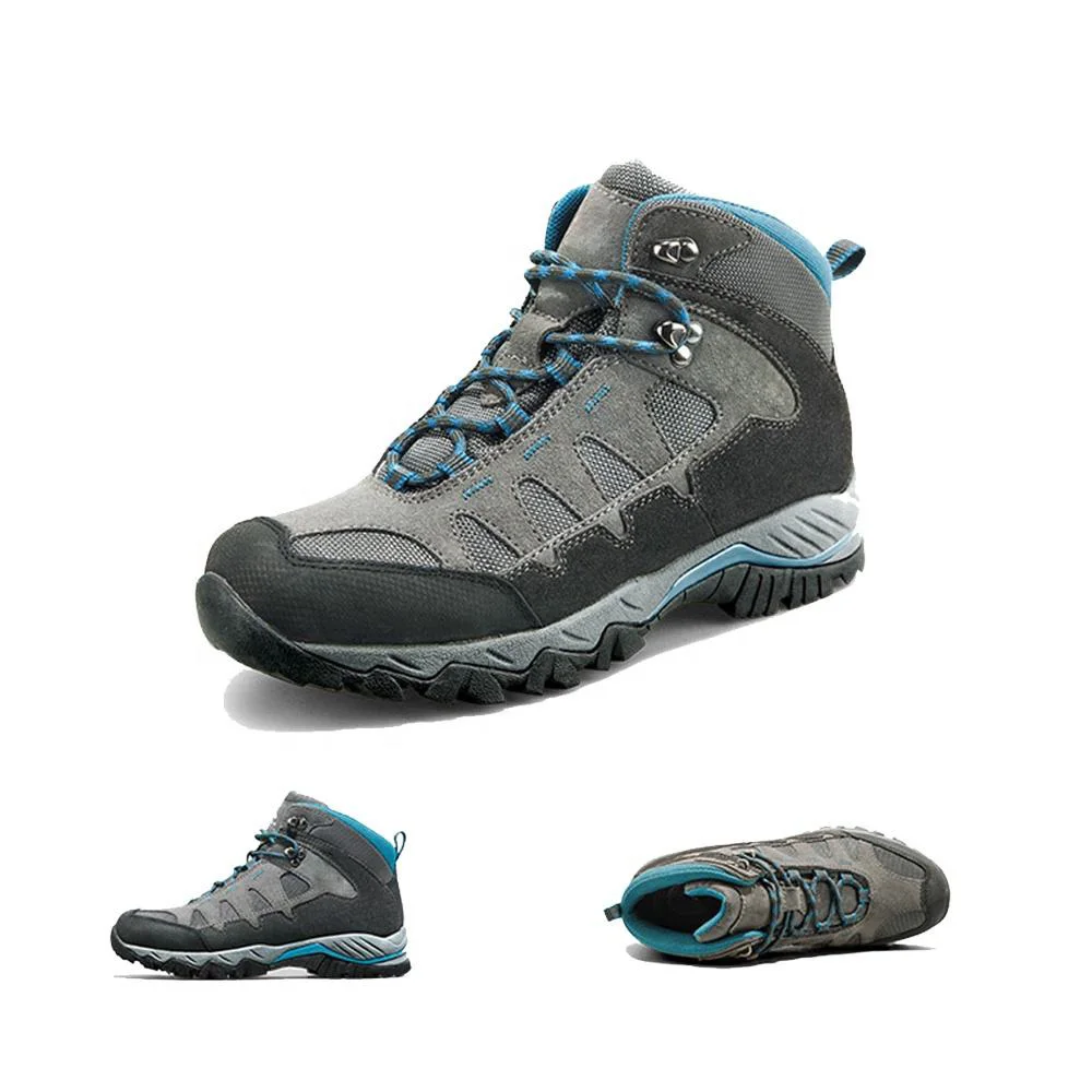 High Quality Travel Leather Outdoor Hiking Shoes Comfortable Trekking Shoes for Men