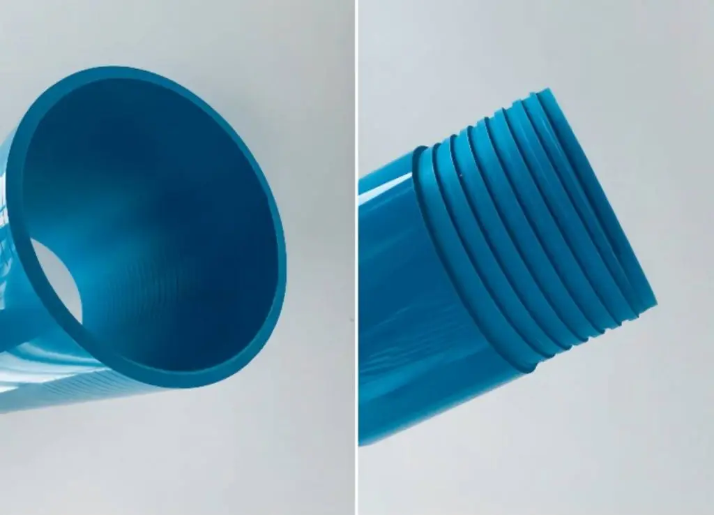 Hight quality DN110 white color UPVC screen water Well Pipe