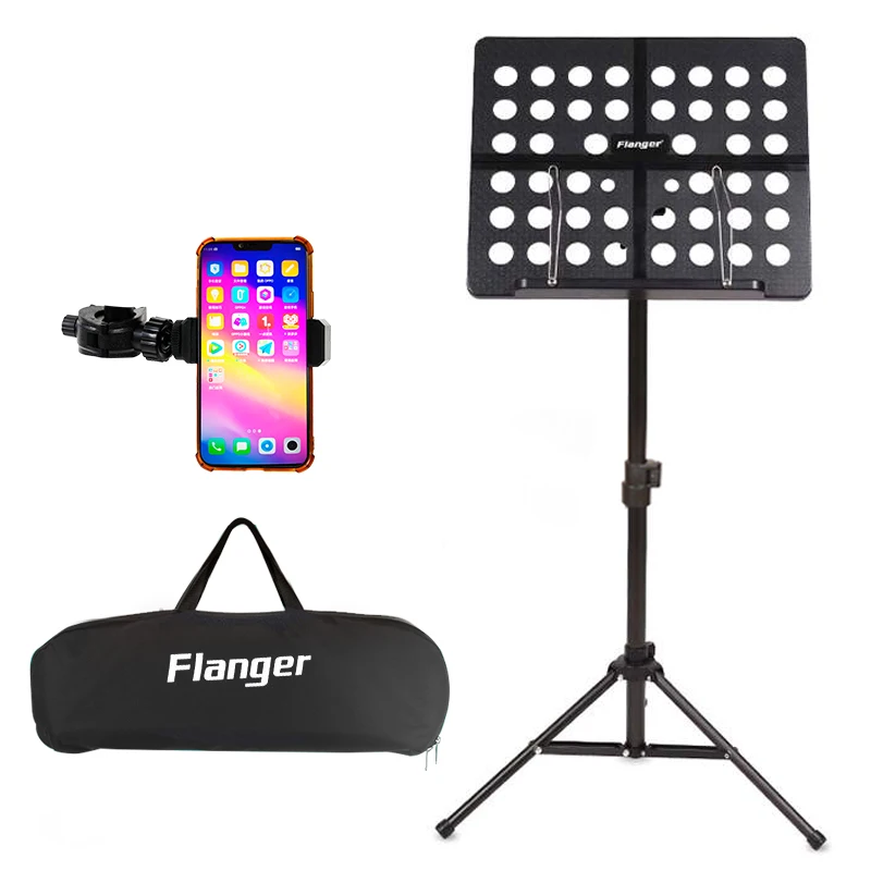 Musical  instrument ABS  with aluminum pole folding  music notes stand portable music book stand