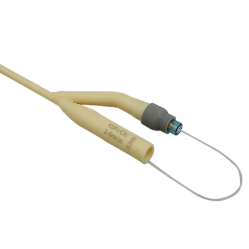 Latex Foley Sonda silicone coated pediatric