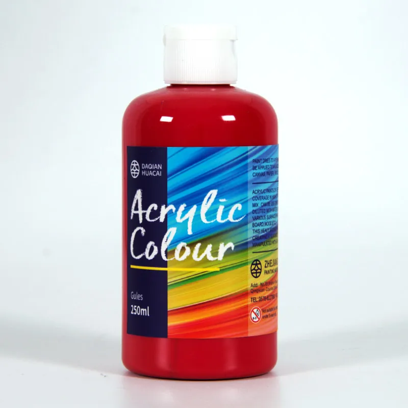 Tube Acrylic Paints for Artist Colors 120 Ml Painting OEM Loose Sets Packaging City Paper PCS Origin Sight Type Product