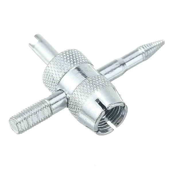 6Pcs Universal Tyre Valve Cores With Remover Tool Schrader Valves Kitfor Cars Trucks Motorcycles Bike Durable Repair Tools Parts