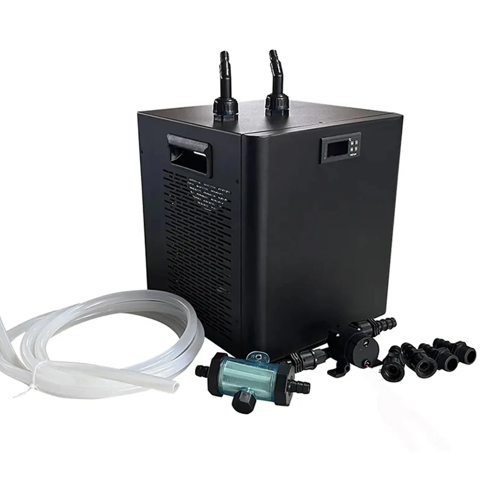 Electric aquarium chiller is suitable for family fish tanks and ice baths