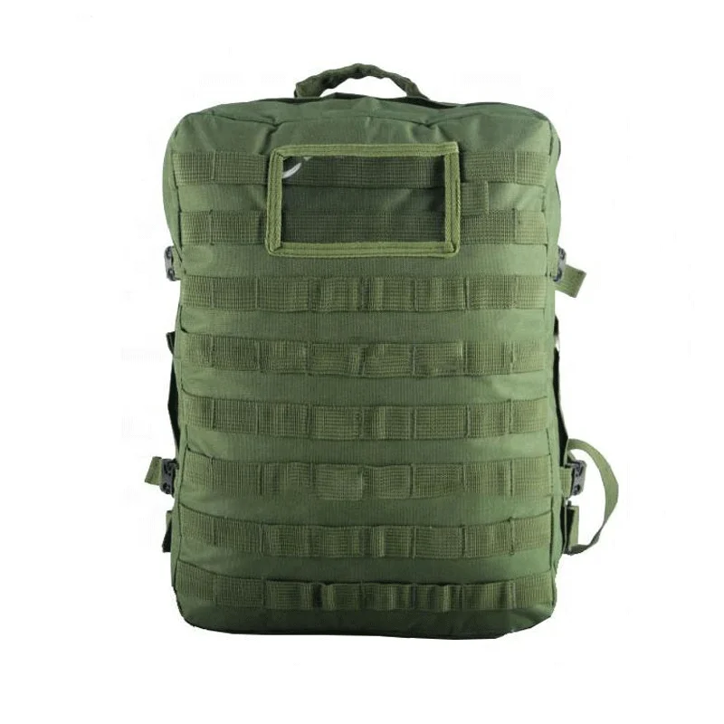 YAKEDA Travelling Survival Camping Backpack Waterproof and PVC Lined Custom MOLLE Field Tactical Hiking Backpack for Daily Use