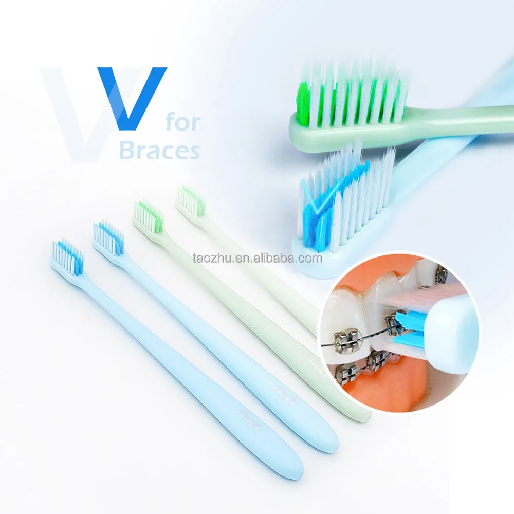 UV bristls shape high low variation special for dental clinic teeth orthodontic toothbrush