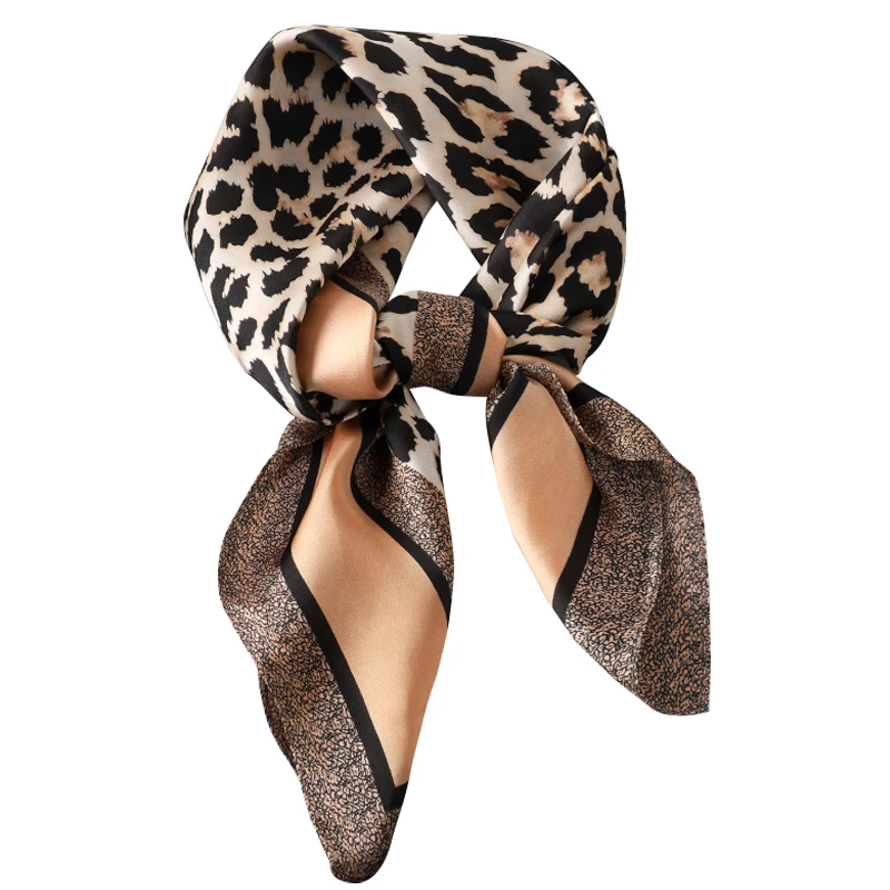 square scarf custom silk ladies bandana head palestine hijabs women dressing handkerchief scarves