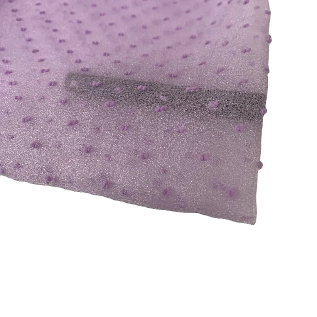 Оптовая продажа, маленькая 3D ткань из органзы с пузырьковыми краями для женского платья, юбки, украшения для одежды