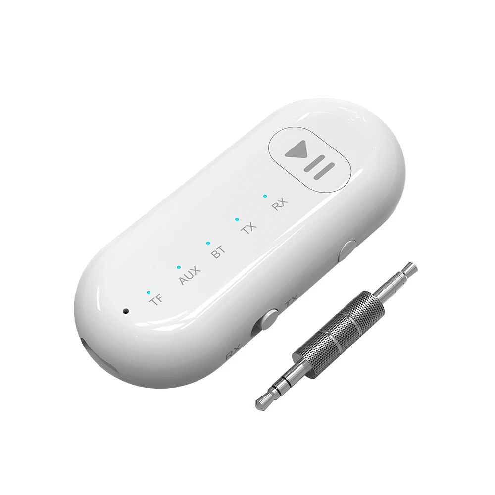 GR05 Wireless 5.1 Transmitter and Receiver 2-in-1 Wireless Adapter for TV Car Mobile Phone