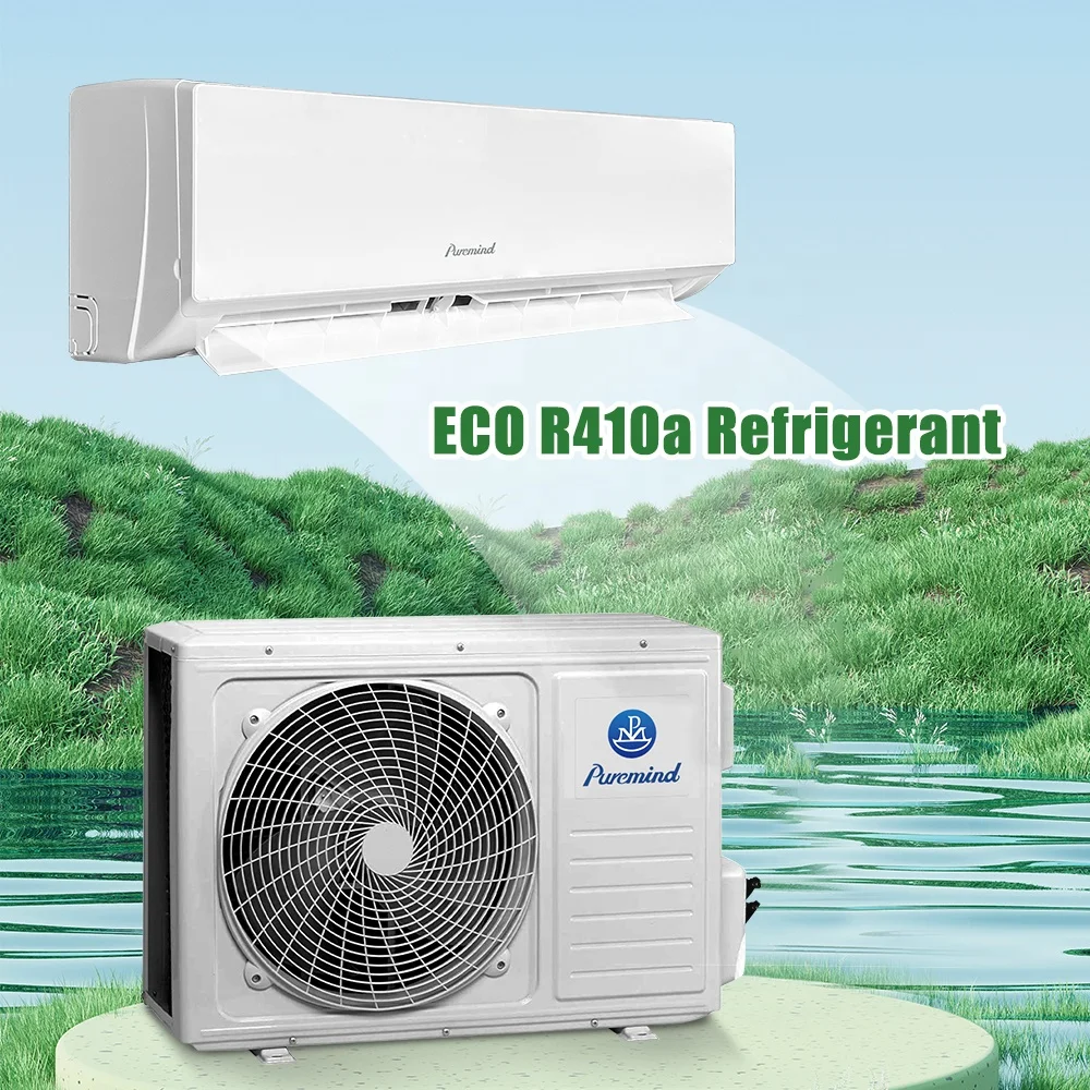 Сплит-кондиционеры puнапоминает R32 9000-24000Btu 220 В 110 вольт Бытовой Настенный Кондиционер с Wi-Fi