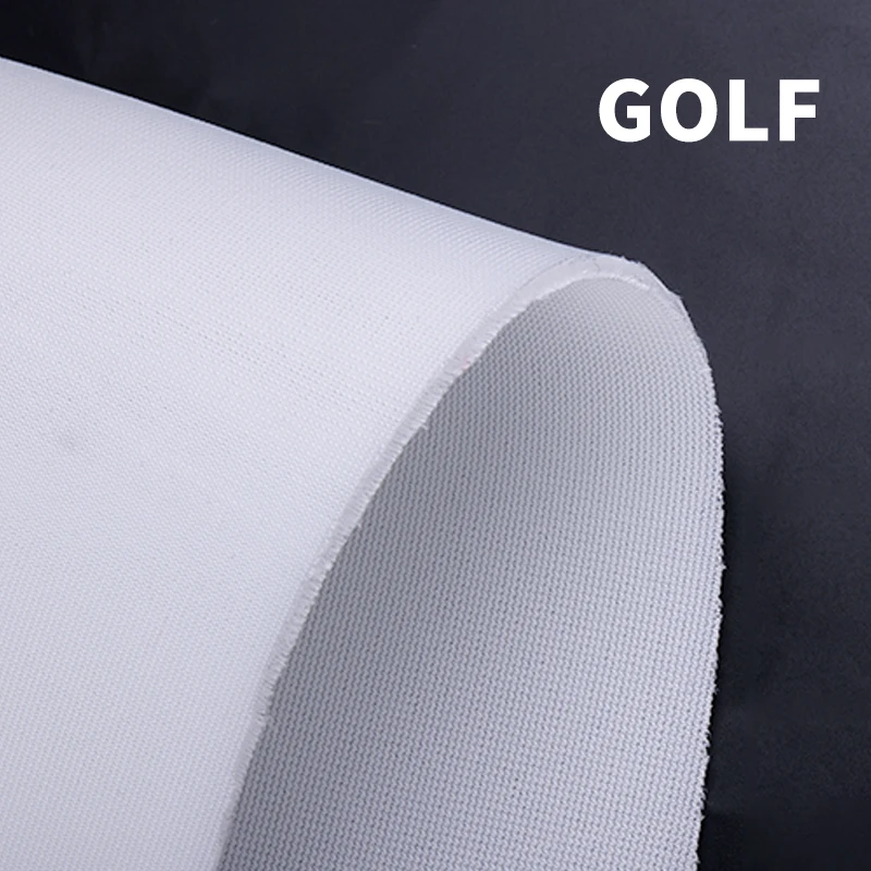 Customized Size Retractable Golf Simulator Projector Impact Screen Fabric Projection Screen 300 Inch