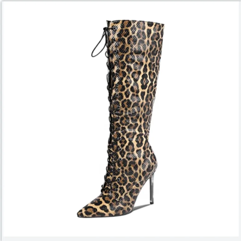 
Sexy fashion trend luxury high quality Italy latest design wholesale pointed toe fashion women high boot 