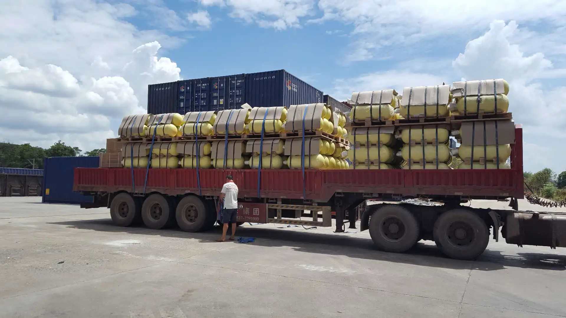 CNG Storage Tanks , CNG Steel Cylinder Cascade,ISO11439 CNG Cascade with Compressed Natural Gas