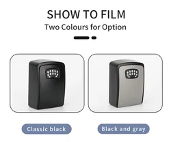 Zhenzhi Wifi Safe Stainless Steel Electric Password Lock Home Smart Key Box