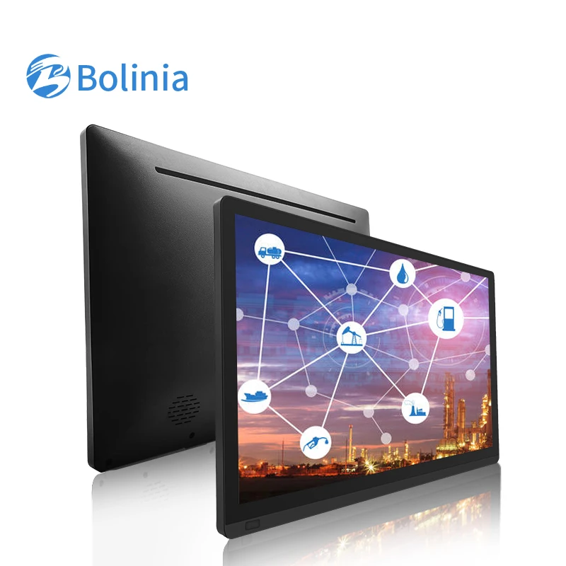 Wholesale price 23.8 inch Full HD display touch screen/non-touch monitor with plastic case lcd monitors for industrial