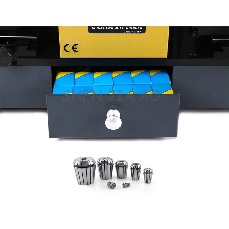 
Electric grinder End Mill Grinder Sharpener MR-X6 4-14mm Alloy milling cutter angle grinder machine 220V 1PC 