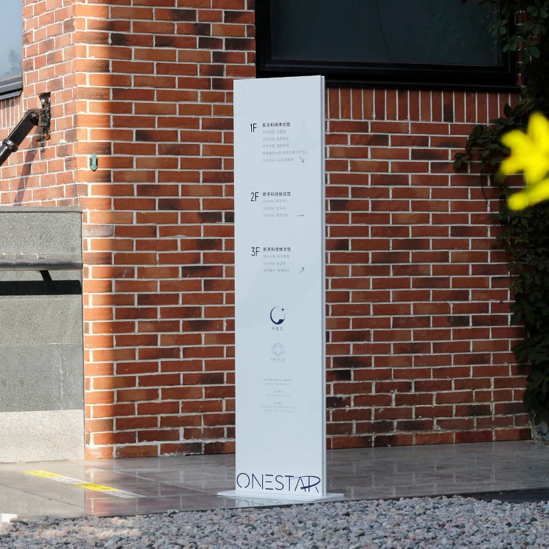 Message pylon signs shopping mall  information guide signShopping Mall Wayfinding Sign  Road Guide Sign for Indoor Use-for Sale