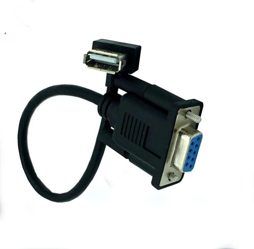 USB To DB9 Male Serial Adapter Cable Rs232 Db9 Male To Usb Adapter pl2303 chip