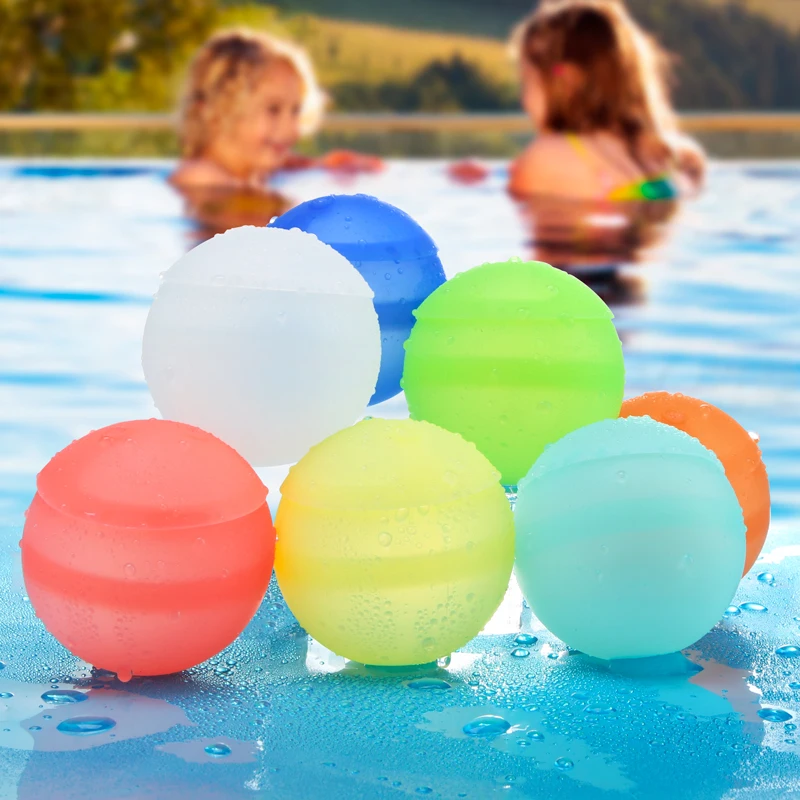 Summer Silicone Water Bomb Water Ballon Quick Fill Toy Reusable Water Bomb Balloons For Pool