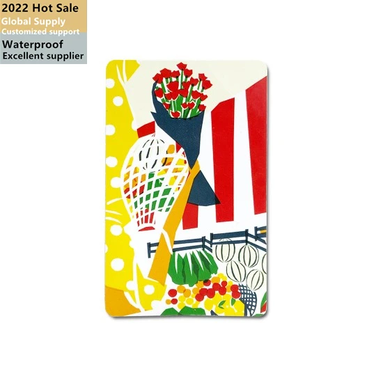 Custom printing PVC contactless ISO14443A RFID hotel key card 13.56MHZ Access Control NFCcard NFC business cards