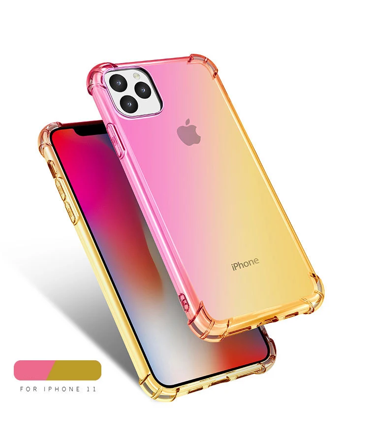 
For TPU iphone 11 Case, Gradual Color TPU Case Cover For Iphone 11 