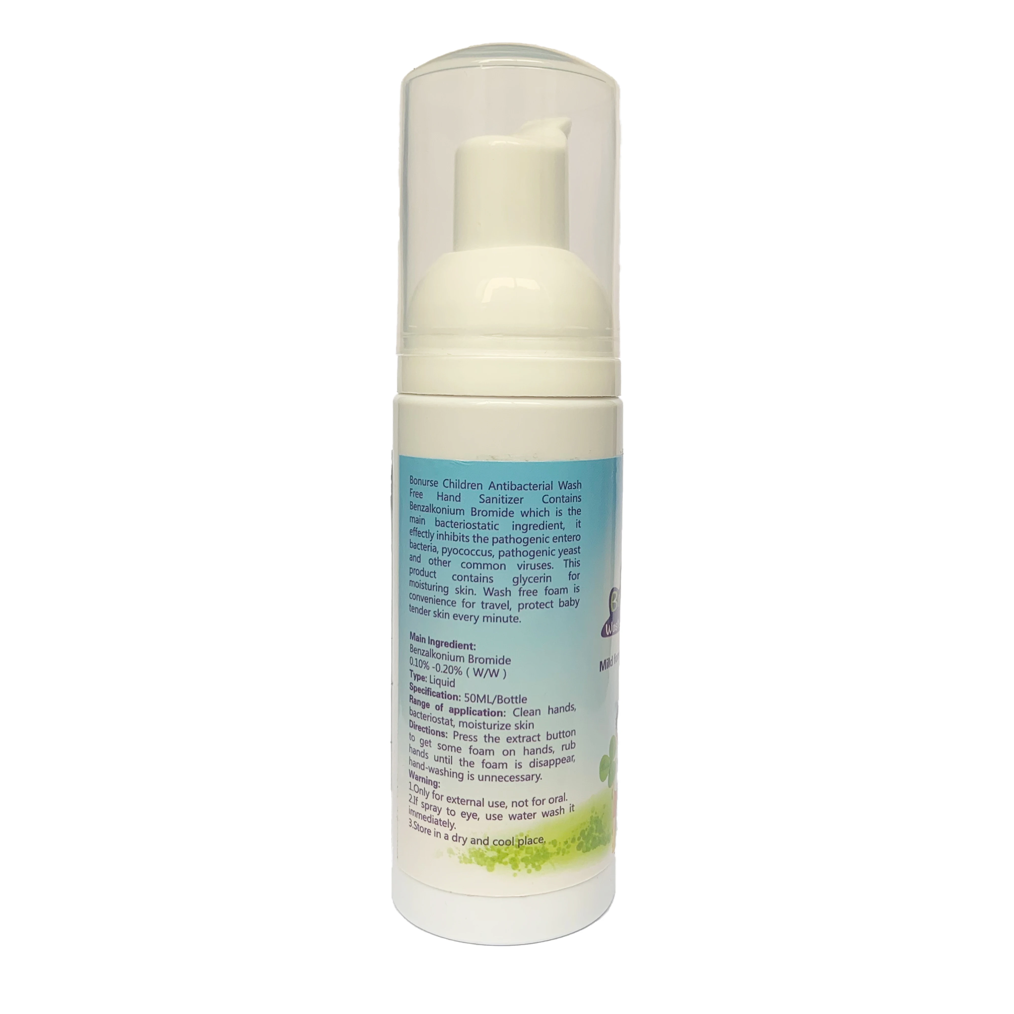 Foam Waterless Sample Free Basic Cleaning Antibacterial Liquid Foaming Soap Antiseptic Toilet Spray Hospital Hand Sanitizers