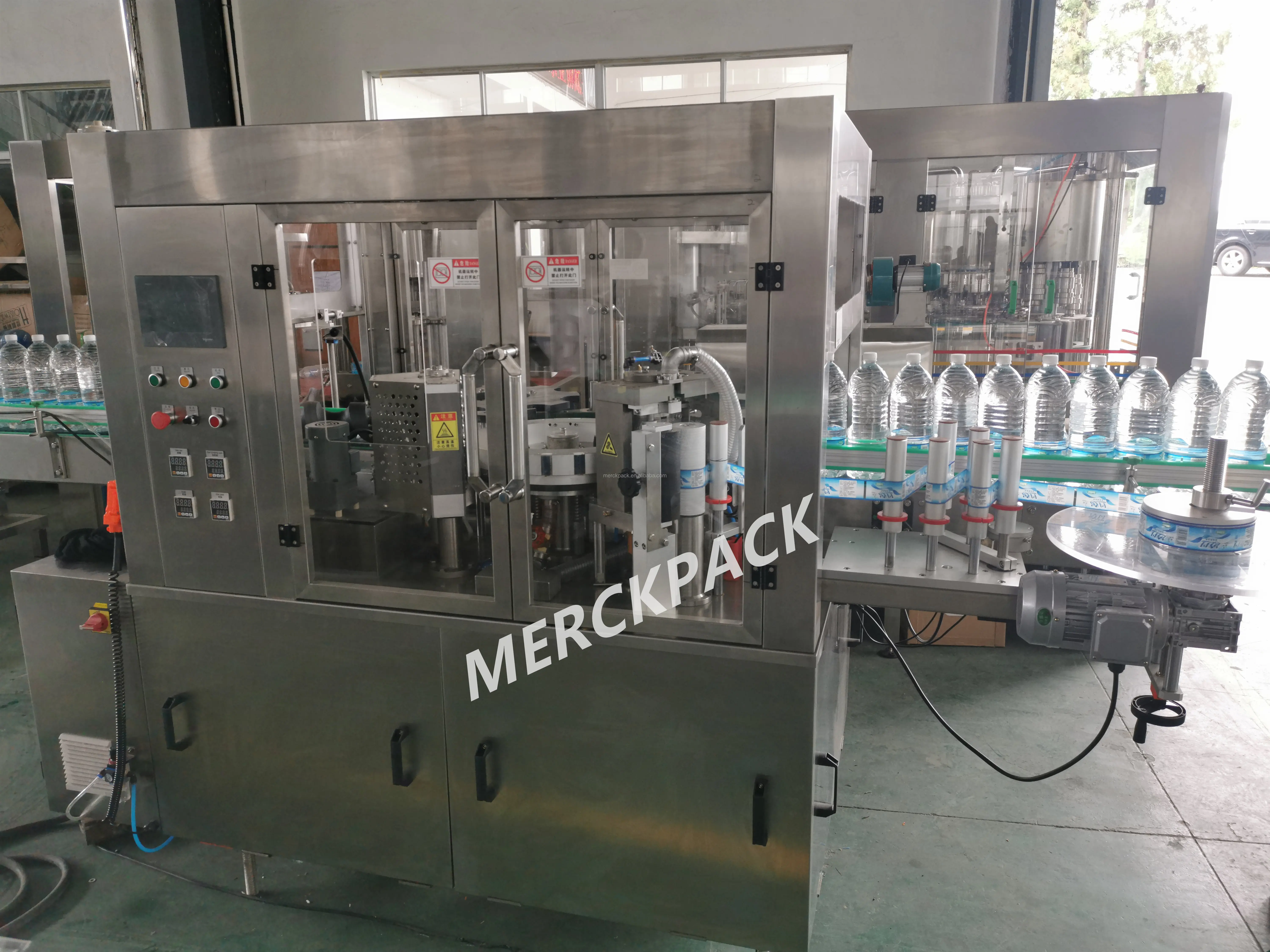 
Manufacturer Price Automatic High Speed OPP Hot Melt Glue Labeling Machine for PET Plastic Glass Bottles 
