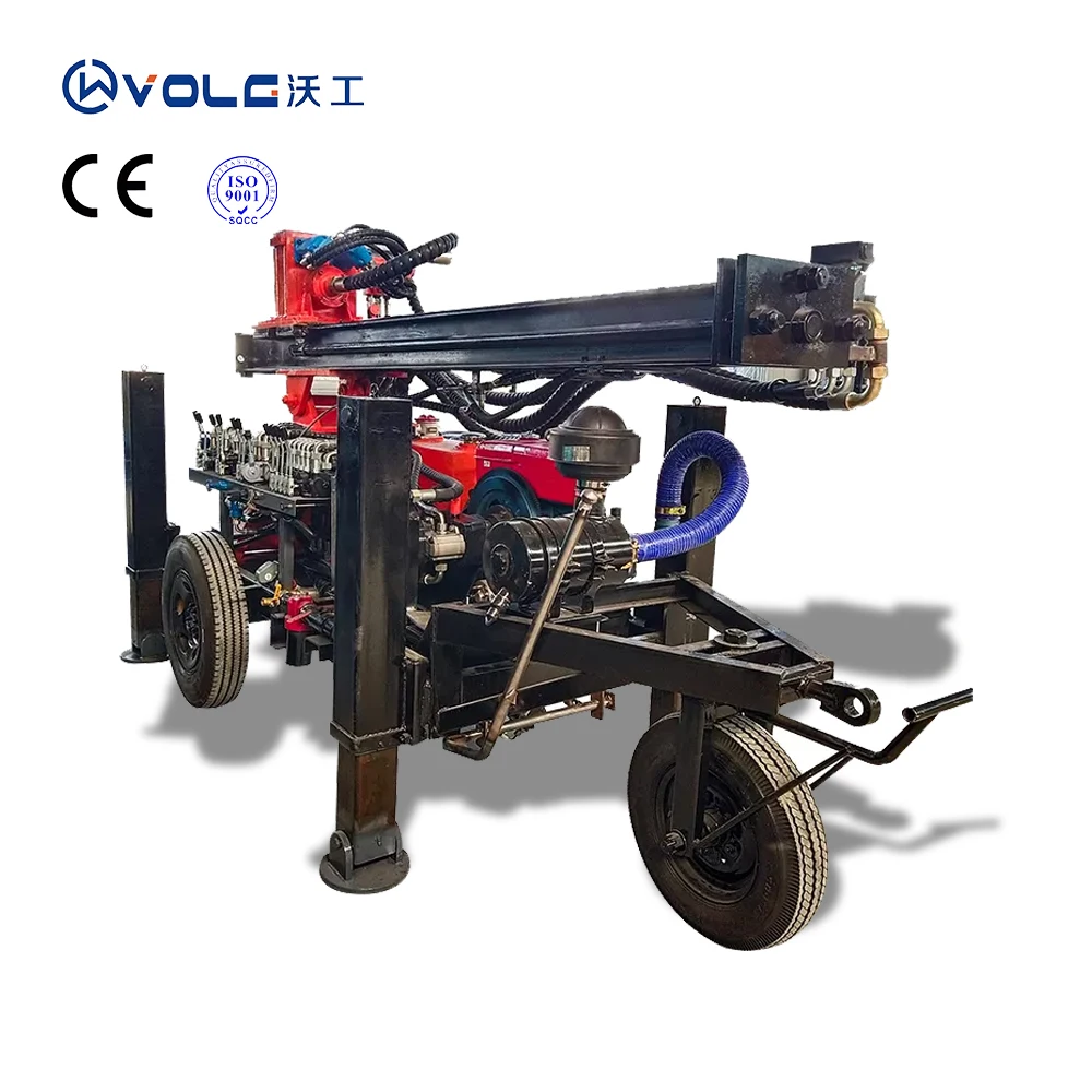 FY300 Borehole Well Drilling Machines crawler water well drilling for sale  in China