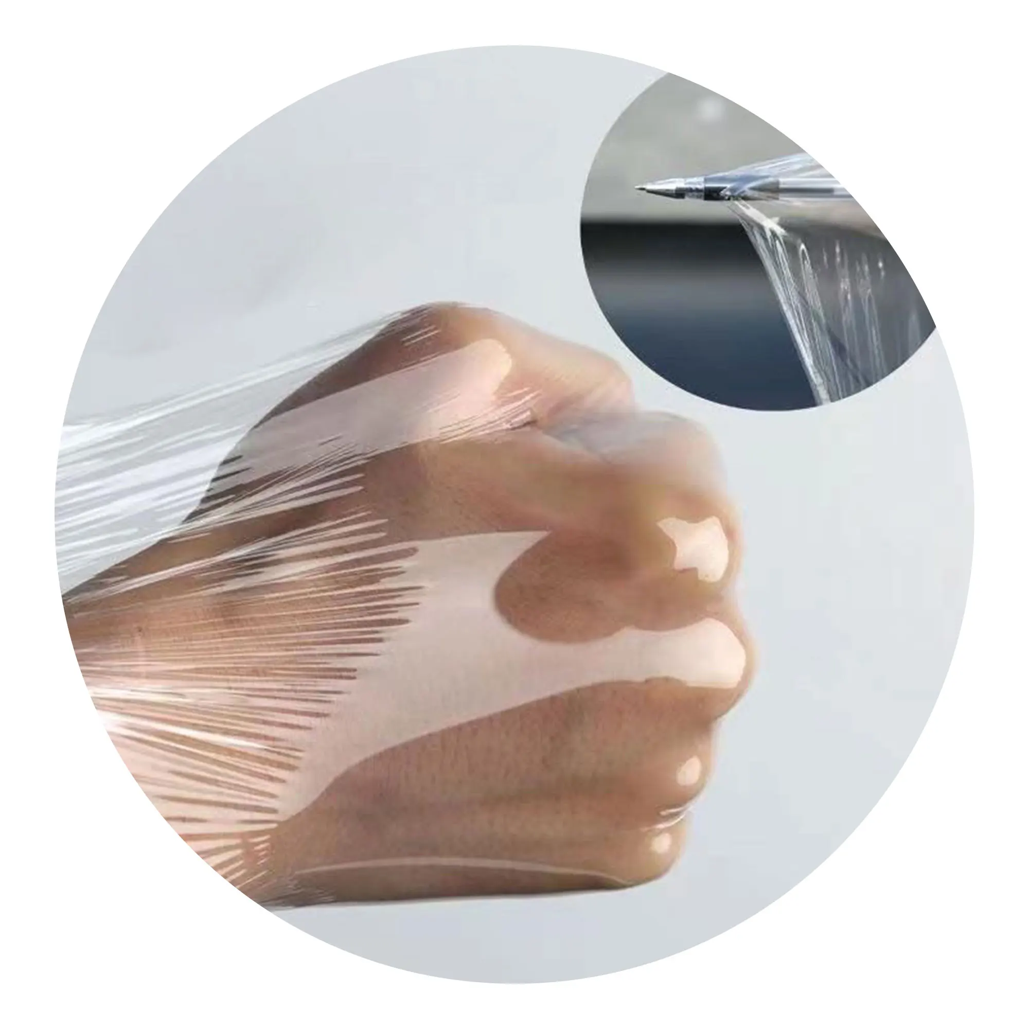 Clear 200 micron pe film green house film greenhouse plastic film for agricultural