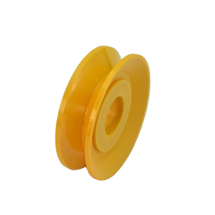 High precision yellow yttria stabilized Zirconia ceramic guide wheel ceramic parts