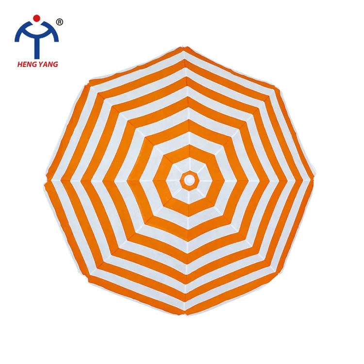  OEM пляжный зонт с принтом промоакция простота в эксплуатации водонепроницаемый полосатый цветной портативный УФ 50 + пользовательский открытый для