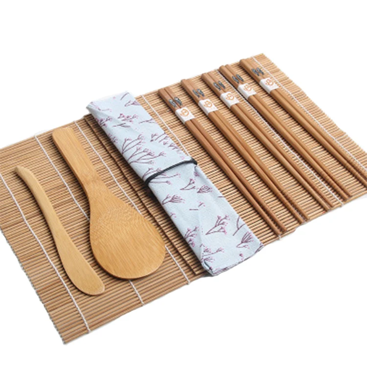 
Factory wholesale Japanese style bamboo sushi making kit bazooka,sushi kit for beginners 