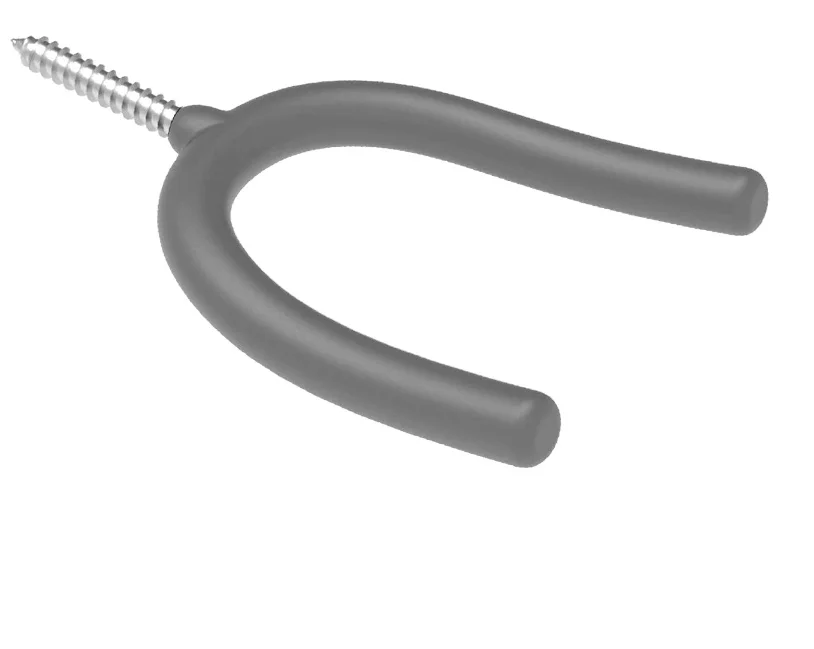 High Quality Screw in U Utility Hooks Wall Mount Garage Storage Organizer Hanger