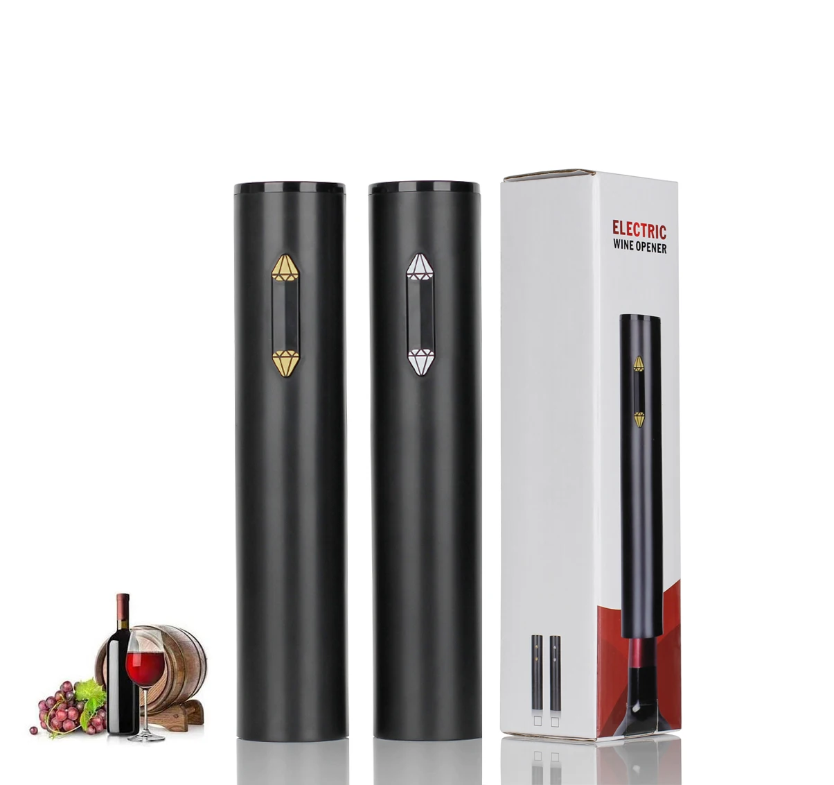 New Kitchen Products 2022 Factory Direct Wine Accessories Battery Style Electric Wine Opener Cork Screw