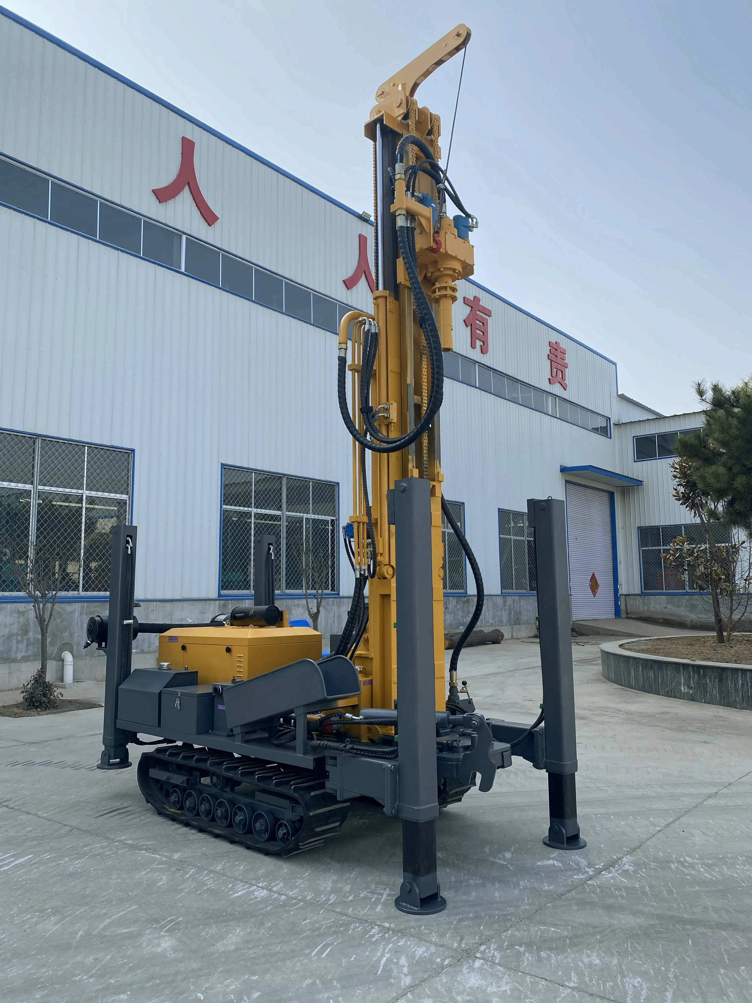 Big drill diameter portable borehole drilling rig mine drilling rig for sale