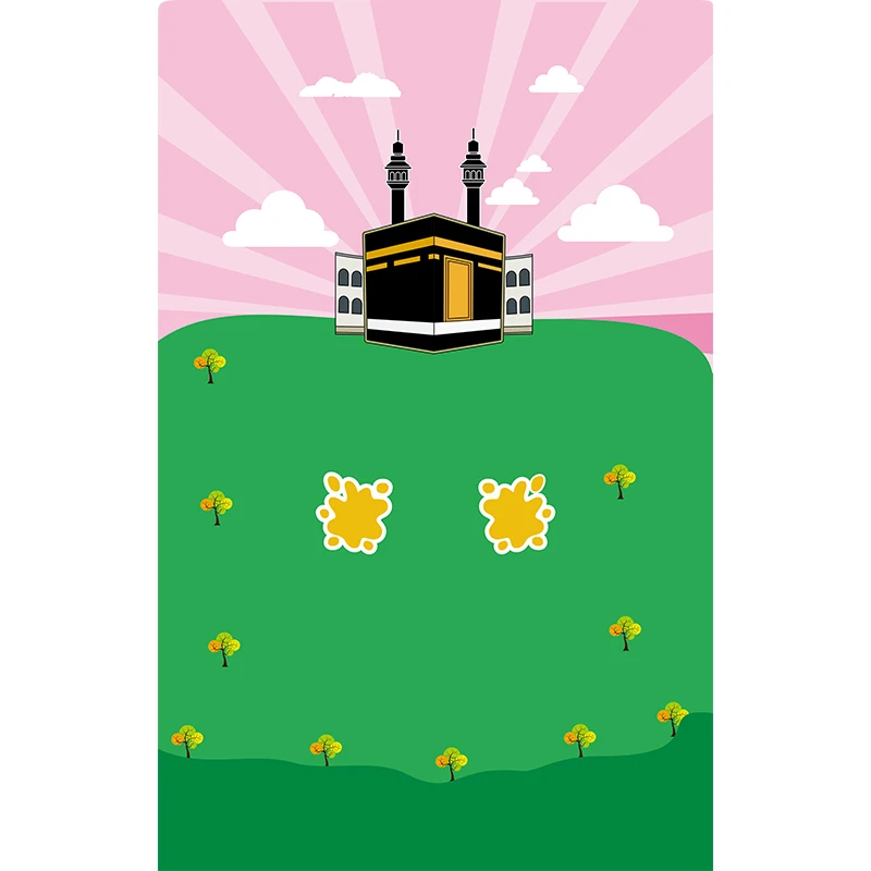 Exquisitely beautiful Islamic Prayer Mat Sajadah Gift Muslim children prayer Mat Smart Interactive Electronic kids Prayer Mat