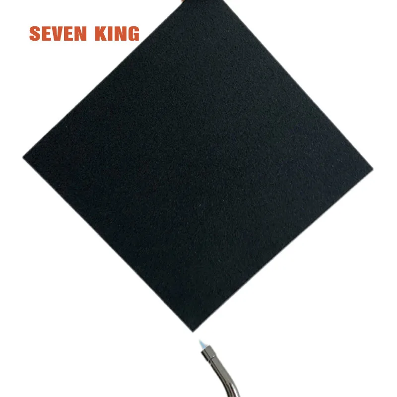 High Quality  Waterproof Fireproof Black Rubber Sheet Flooring Mat