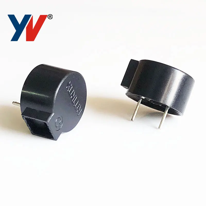 12075 12mm audio 85db panel mounted ac 3V 5V 12V mini alarm passive continous acoustic components magnetic buzzer