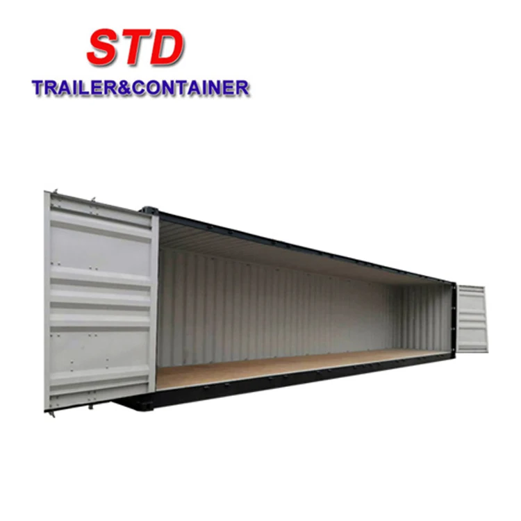40 футов Открытый боковой Контейнер боковой открытый роликовый дверной контейнер