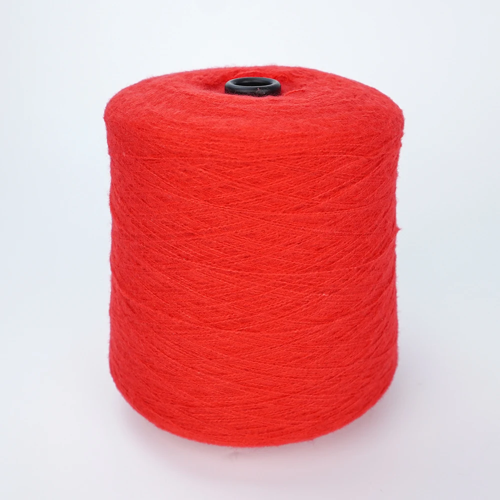 Professional Factory 9Nm/1 High Tenacity Fancy Yarn Dty Polyester Knitting Yarn