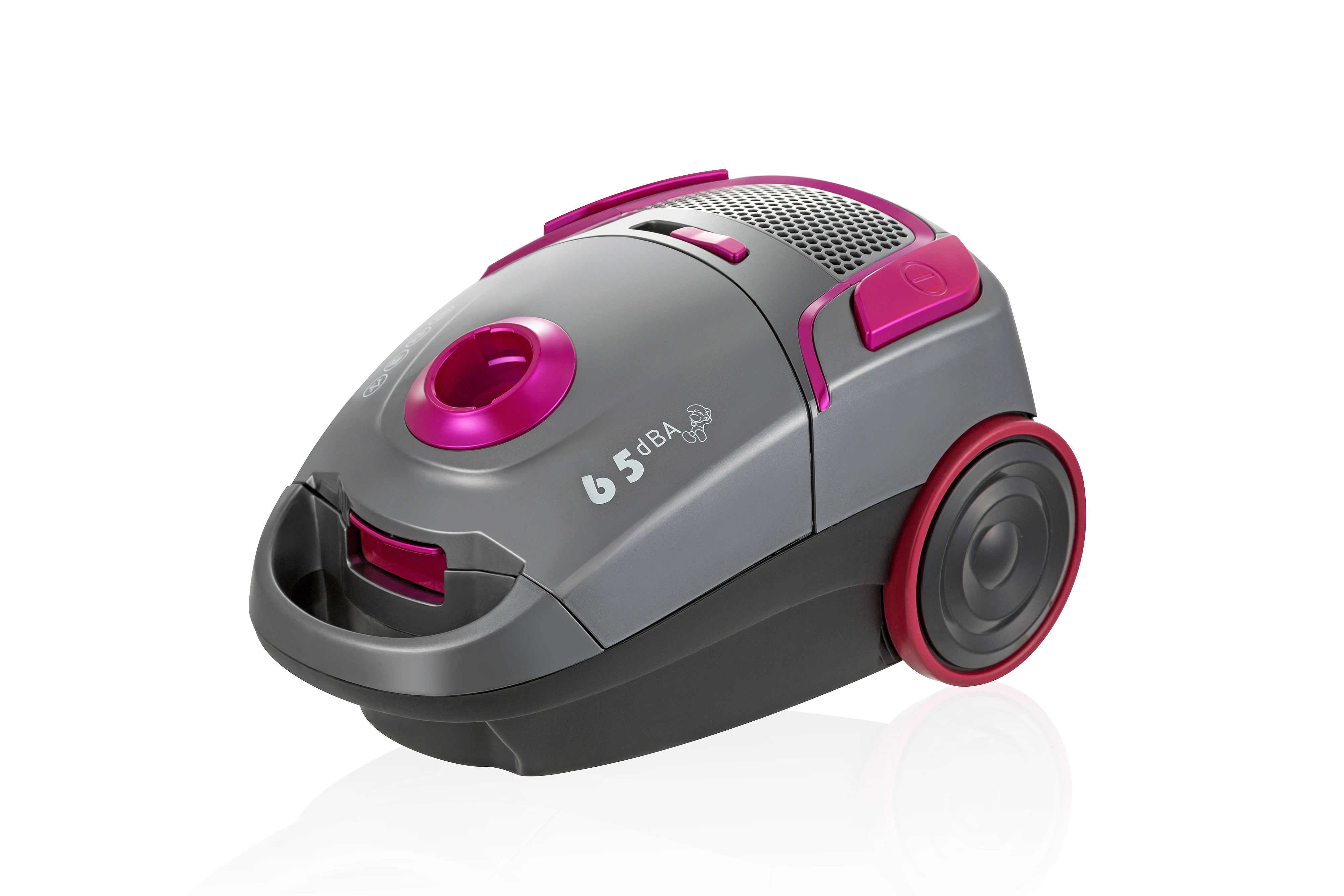 Super low noise speed control vacuum cleaner