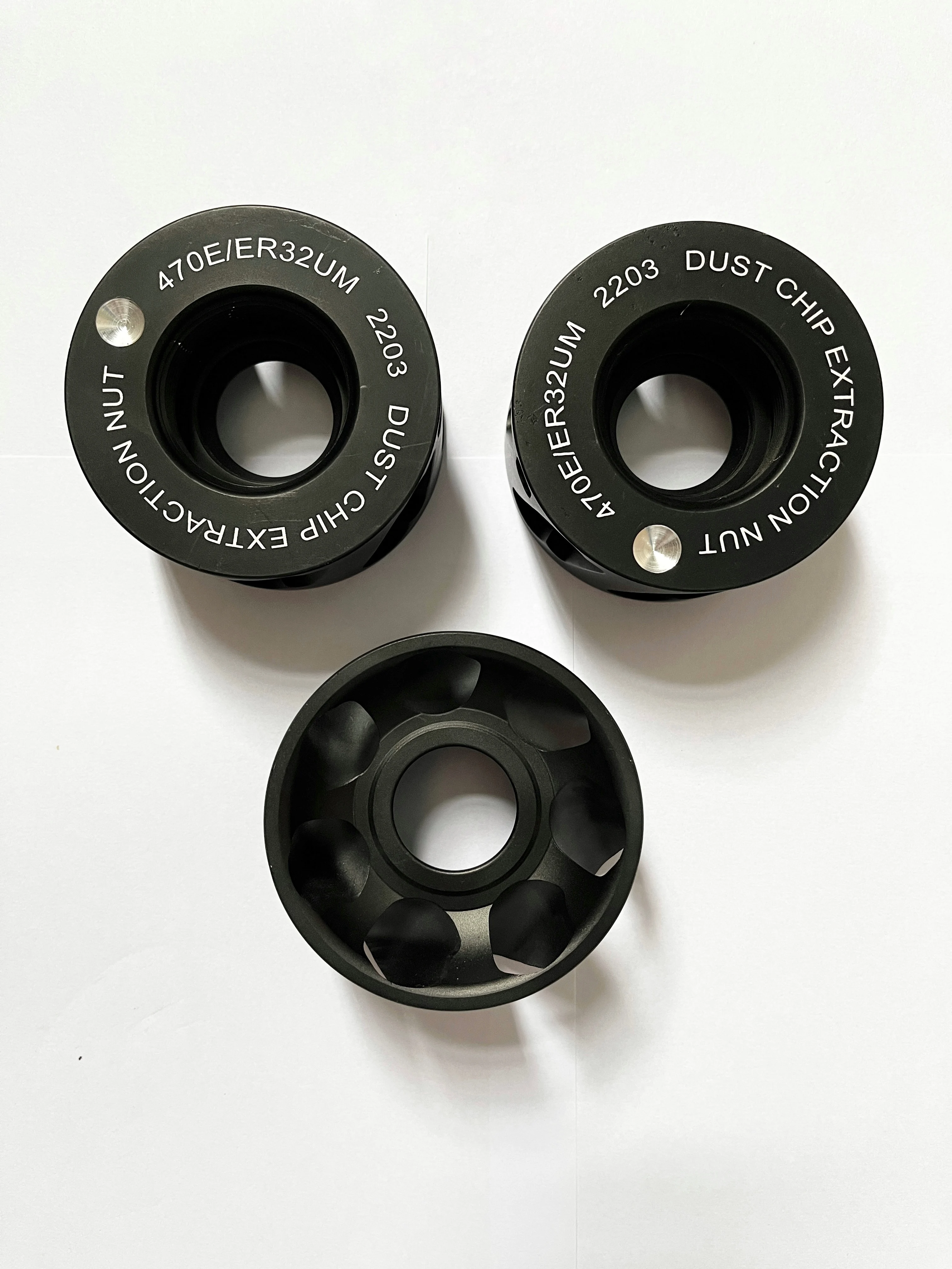 High Quality Chinese manufacturer ER 32  or ER 25 or ER 40 dust chip extraction nut for CNC woodworking machines