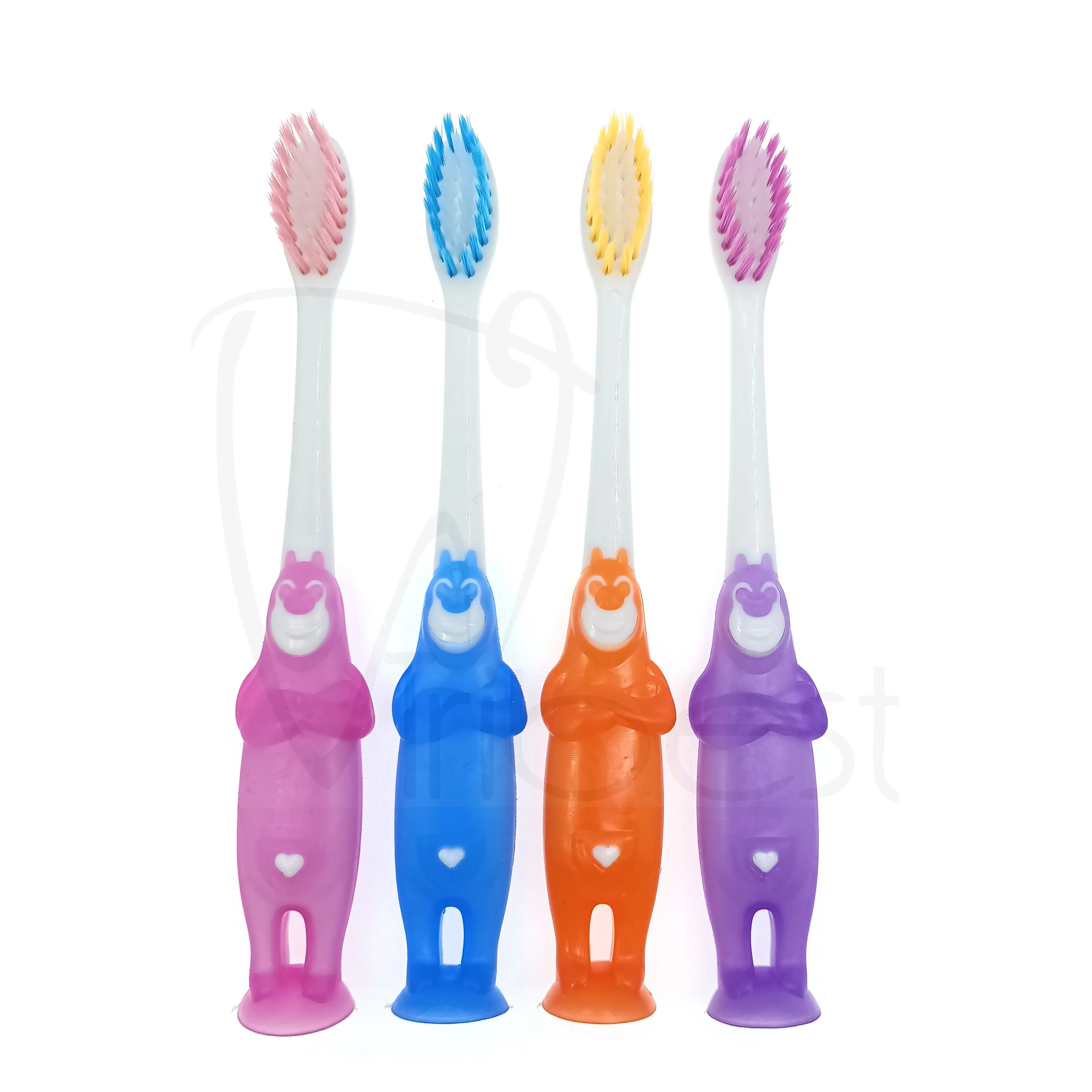 Tribest child/kid toothbrush home super soft bristles children tooth brush cute cartoons