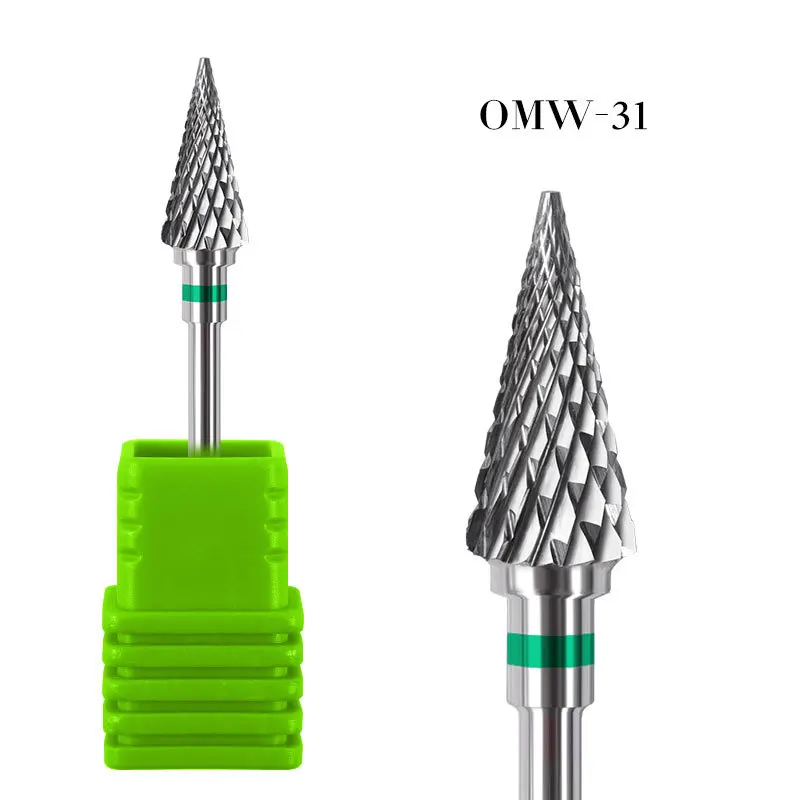 Carbide Nail Drill Bits Grinding Machine Head Hot Selling Tungsten Steel Stainless Steel Nail Art Beauty Punte Fresa Nail Drill