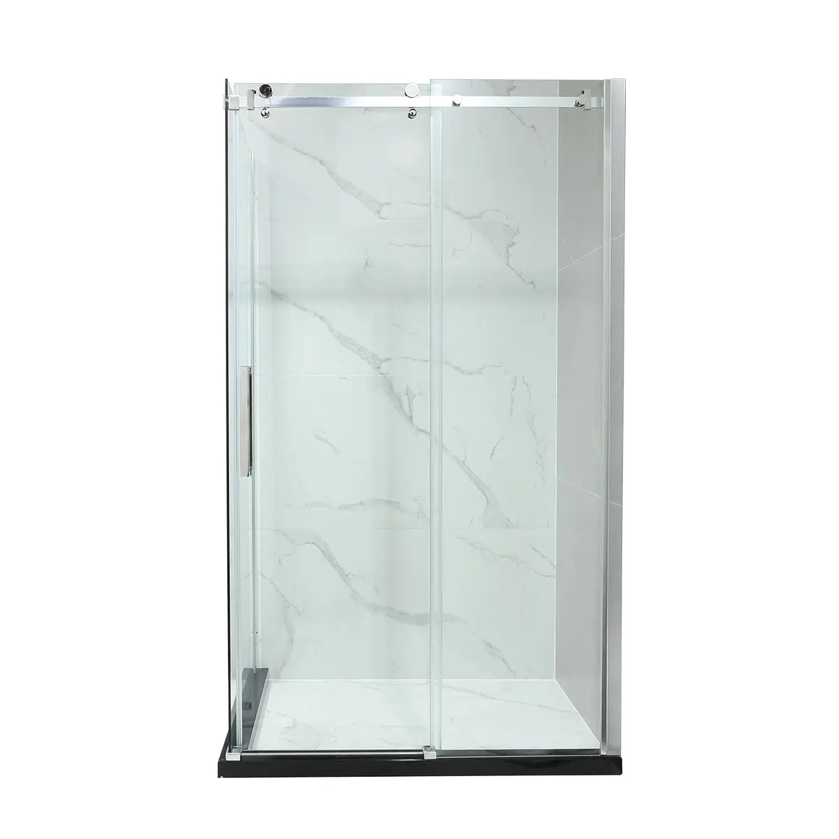 Bathroom Complete  Frame Shower Room Tempered Glass Cubicle Shower Enclosure Cabin Door