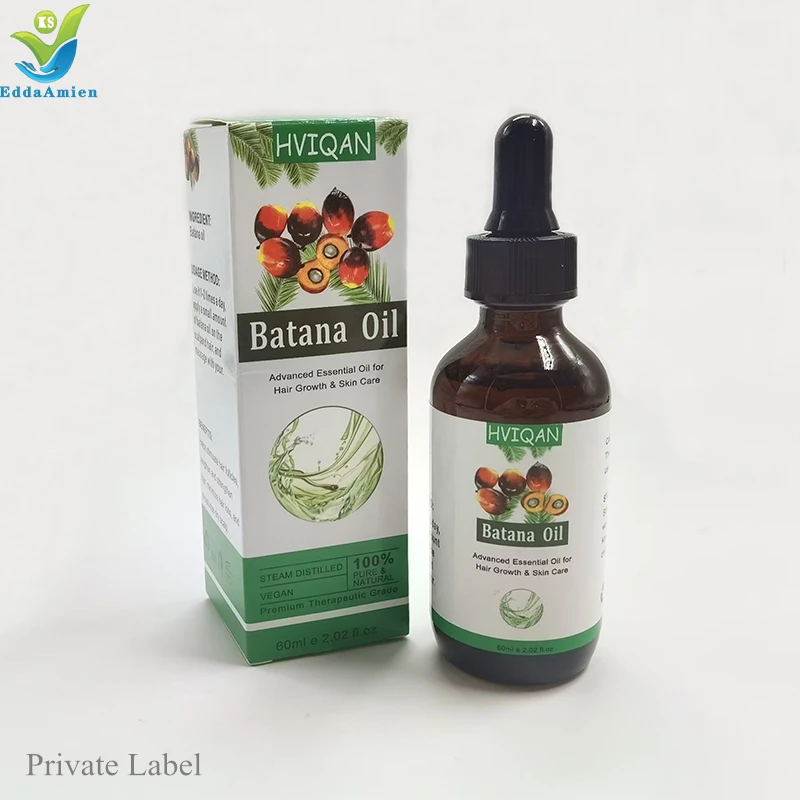 New Arrival Cold Press 100% Natural Hair Essential Bantana Oil Growth Enhances Hair Skin Radiance Batana Oil Organic