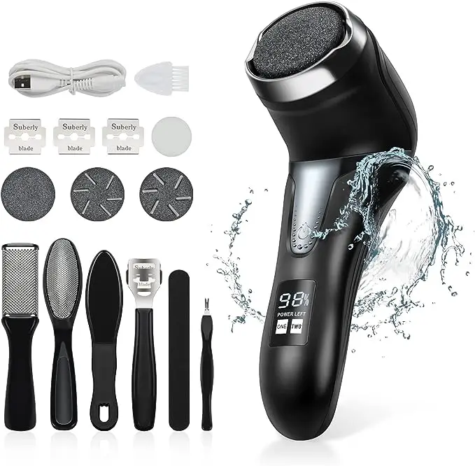 New USB Charged Electric Foot File Grinding Pedicure Tools Professional Foot Care Tool Dead Hard Skin Callus Remover