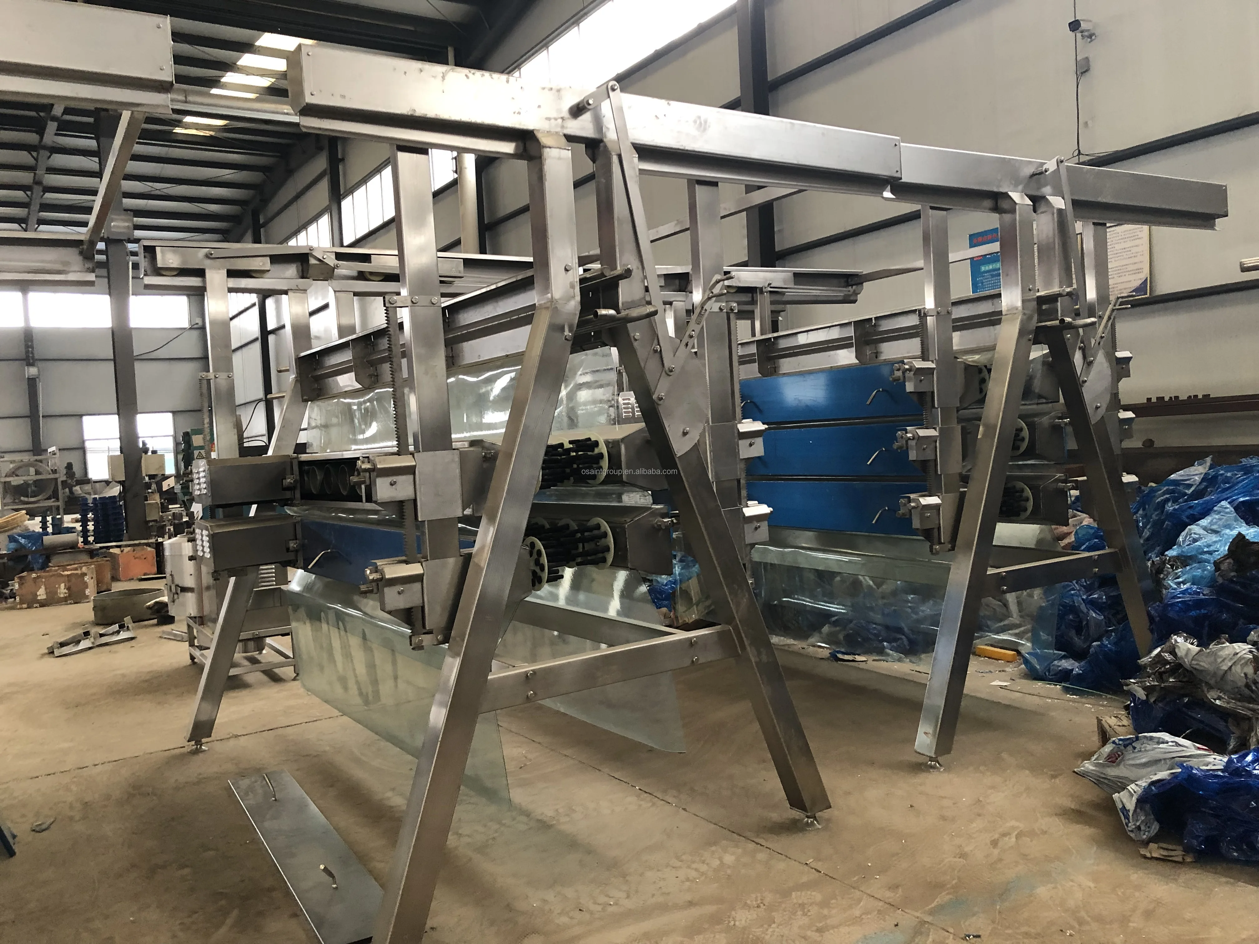 slaughter equipment chicken slaughtering line overhead conveyor