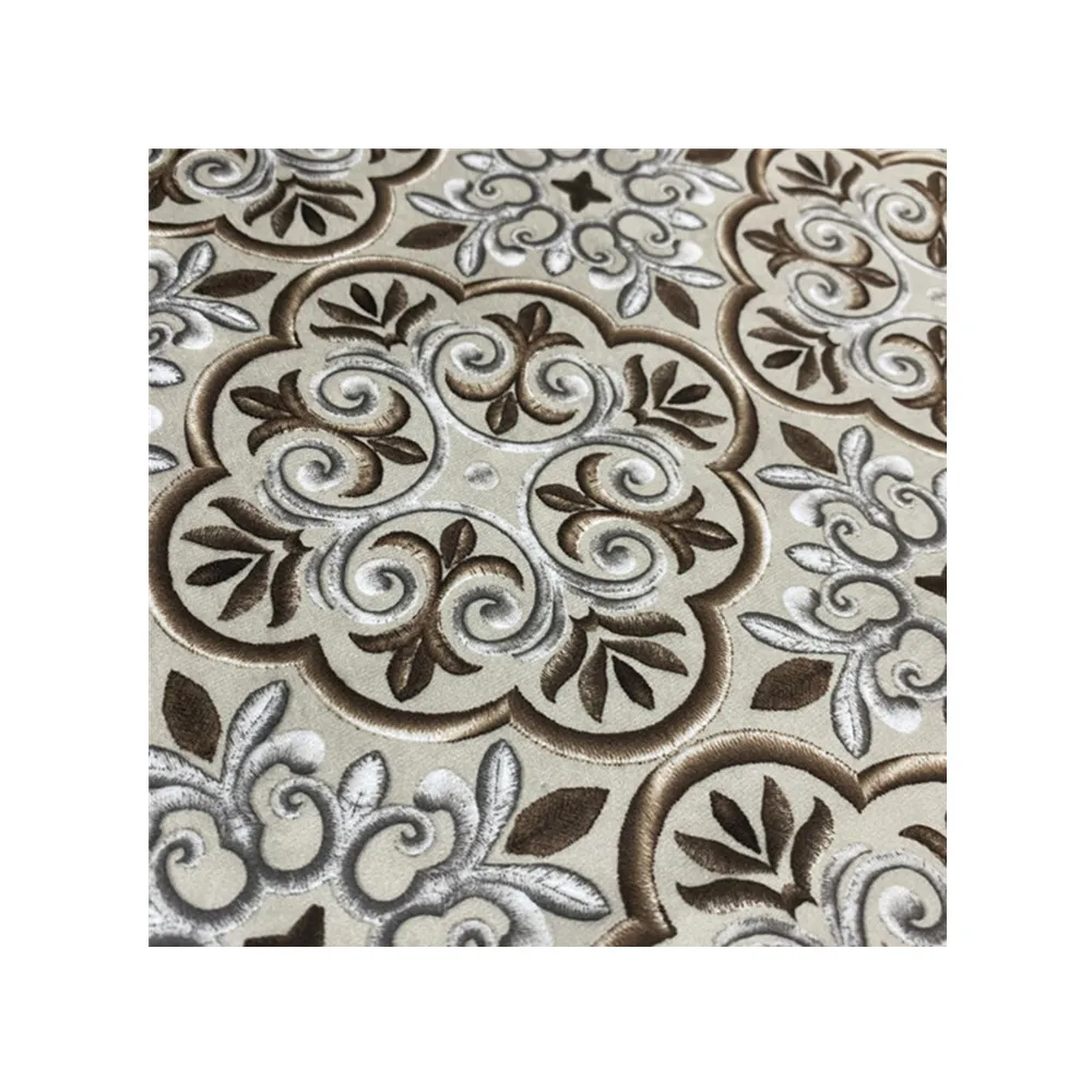 polyester furniture sofa cover knitting fabric holland velvet print