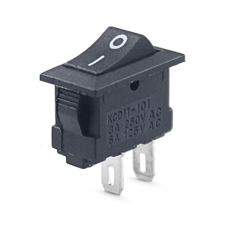 Factory ODM OEM SPST 2PIN 3A/250V KCD11-101 Rocker Switches Mini KCD1 Rocker Switch Panel Boat