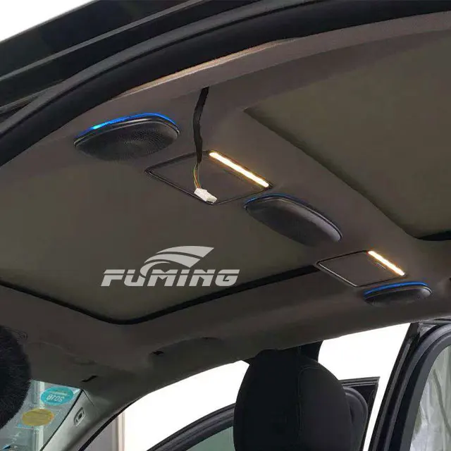 Mercedes Benz GLC/GLS/GLE аксессуары для внутреннего потолка модифицированный набор из трех предметов крыши со встроенным окружающим освещением
